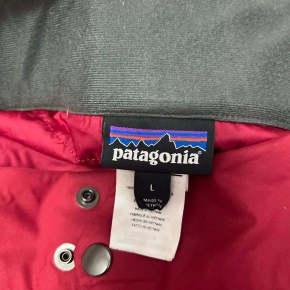 Patagonia Women’s Large Insulated Snowbelle Snow Pants Magenta - Picture 9 of 10